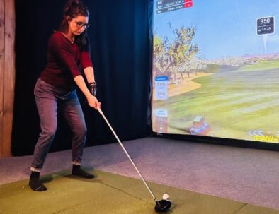indoor golf simulator company in new hampshire