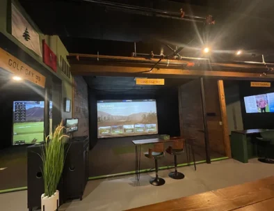 indoor golf simulator nh